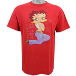 Vintage (AAA) - Betty Boop Flirt T-Shirt 2000s Medium Vintage Retro 