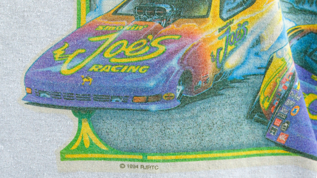 Vintage - Smokin Joes Racing T-Shirt 1994 Large Vintage Retro