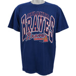 MLB (Jostens) - Atlanta Braves Spell-Out T-Shirt 1991 X-Large