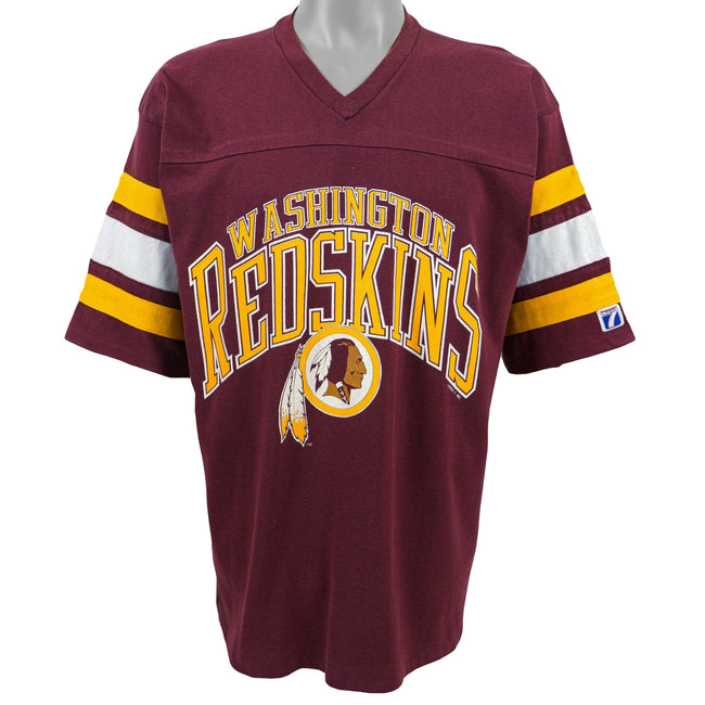 Vintage NFL (Logo 7) - Washington 'Redskins' Crew Neck Sweatshirt 1990's  Medium – Vintage Club Clothing