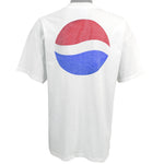 Vintage (Hanes) - Pepsi Racing Big Logo T-Shirt 1990s X-Large Vintage Retro