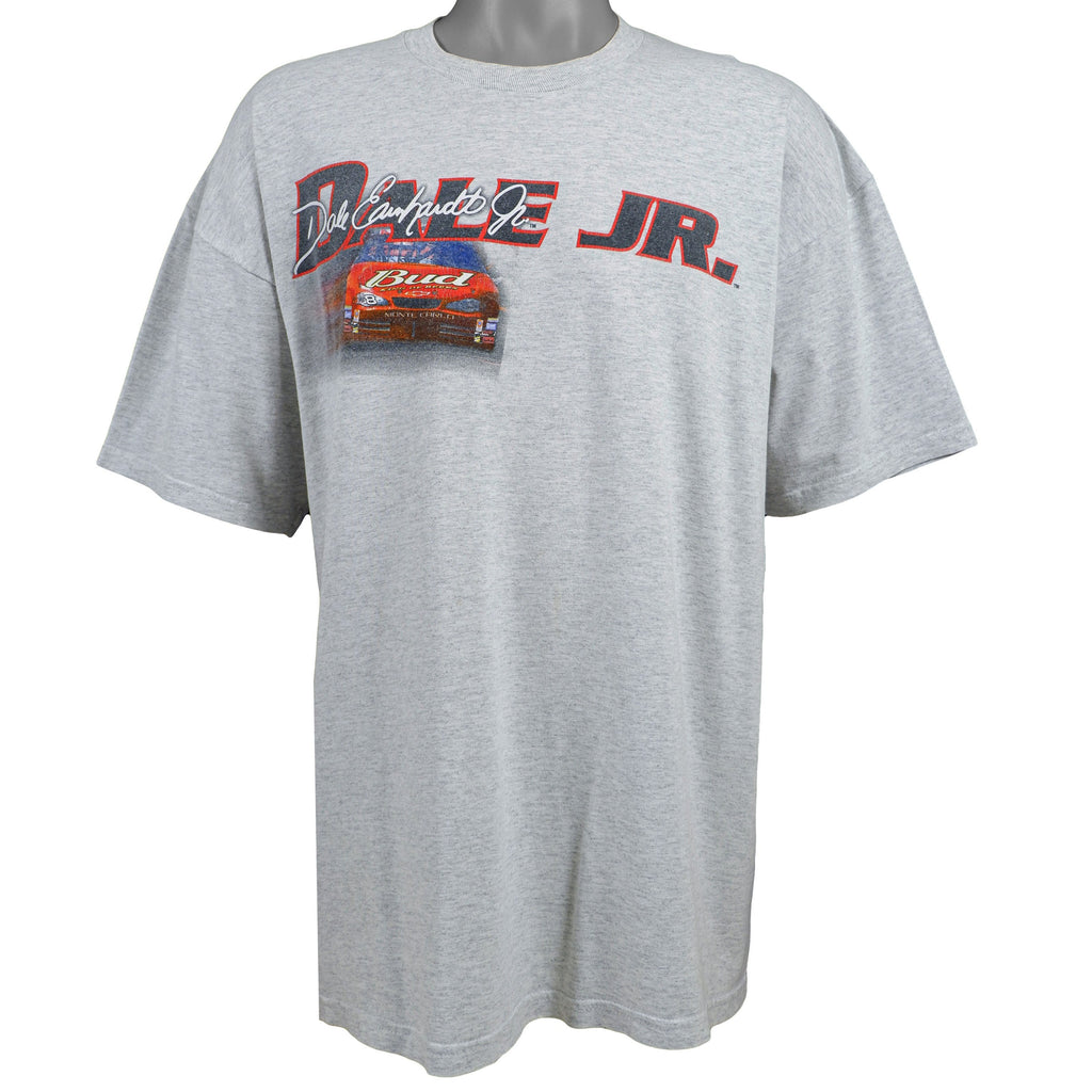 NASCAR (Winners Circle) - Dale Earnhardt Jr., Bud Racing T-Shirt 1990s X-Large Vintage Retro