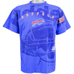 NFL (Riddell) - Buffalo Bills Spell-Out T-Shirt 1996 Large