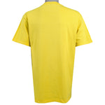 Nike - Yellow Big Spell-Out Deadestock T-Shirt 1990s Large Vintage Retro