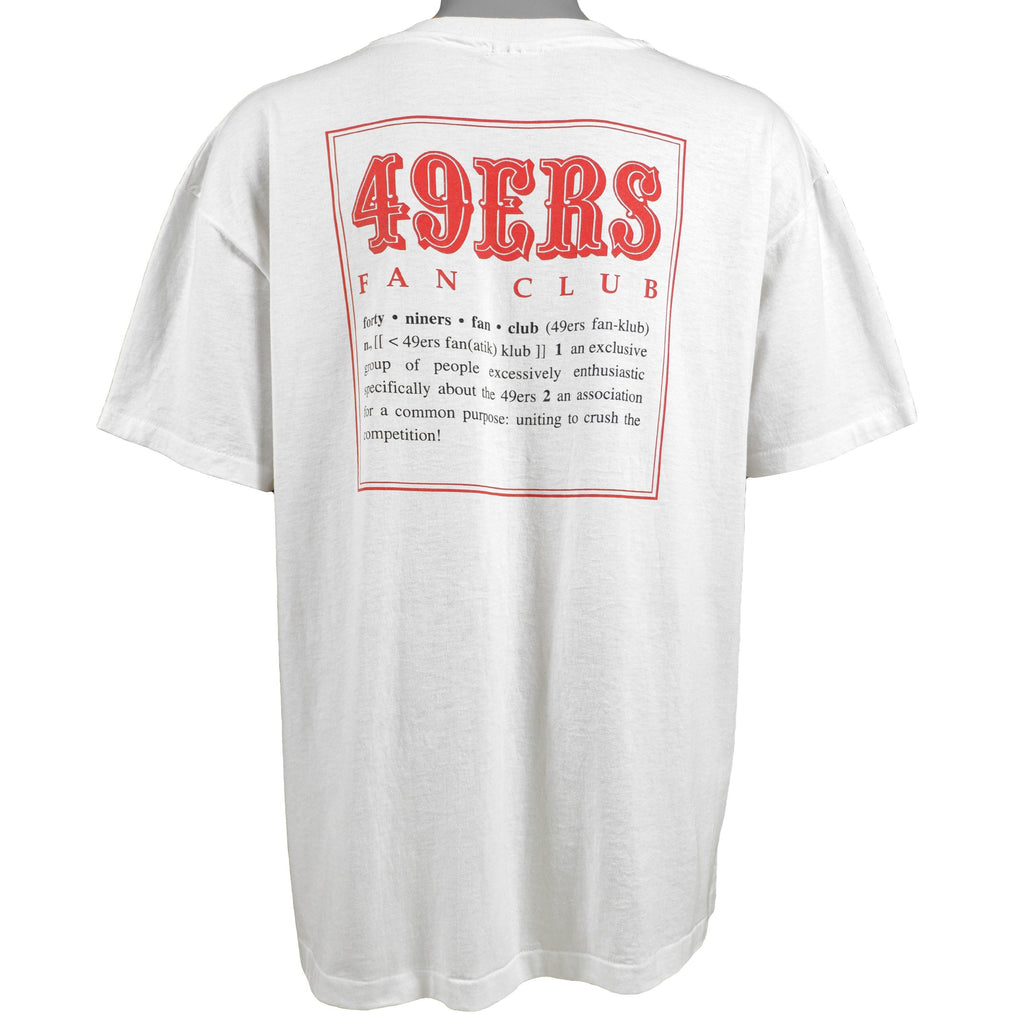 NFL (Hanes)- San Francisco 49ers Deadstock T-Shirt 1990s Large Vintage Retro Football