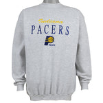 NBA (Logo 7) - Indiana Pacers Deadstock Crew Neck Sweatshirt 1990s Large