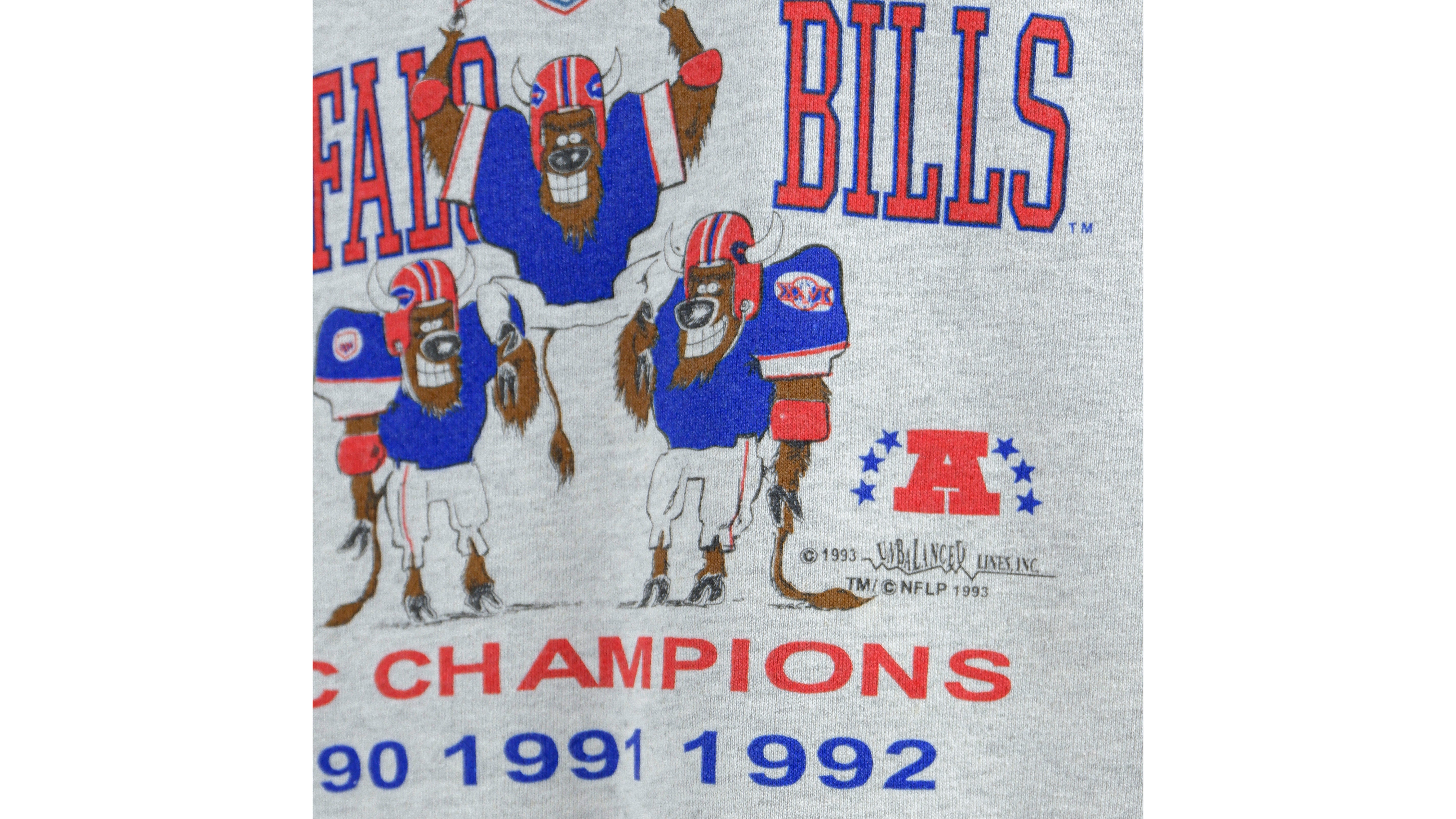 Vintage Buffalo Bills Spellout Sweatshirt (1993) 