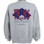 MLB (Logo 7) - Minnesota Twins Deadstock Crew Neck Sweatshirt 1990s X-Large