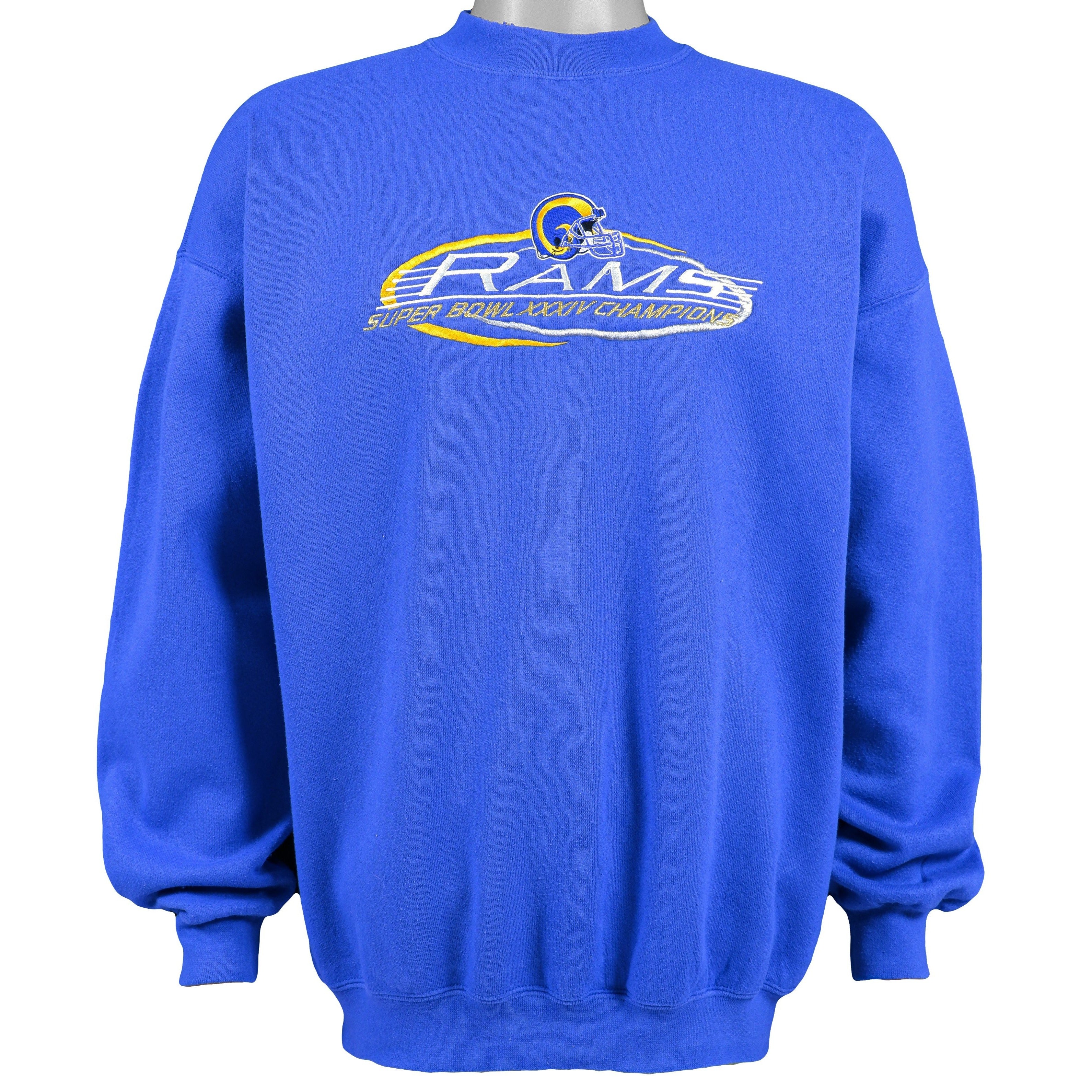 2000 St Louis Rams NFL Super Bowl XXXIV Champions Sweatshirt - Medium – The  Vintage Store