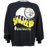 NFL (Chalk Line) - Pittsburgh Steelers Crew Neck Sweatshirt 1996 X-Large