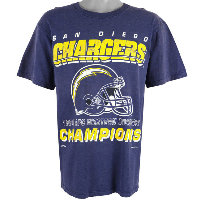 Vintage 1992 San Diego Chargers West Division Champs T-Shirt