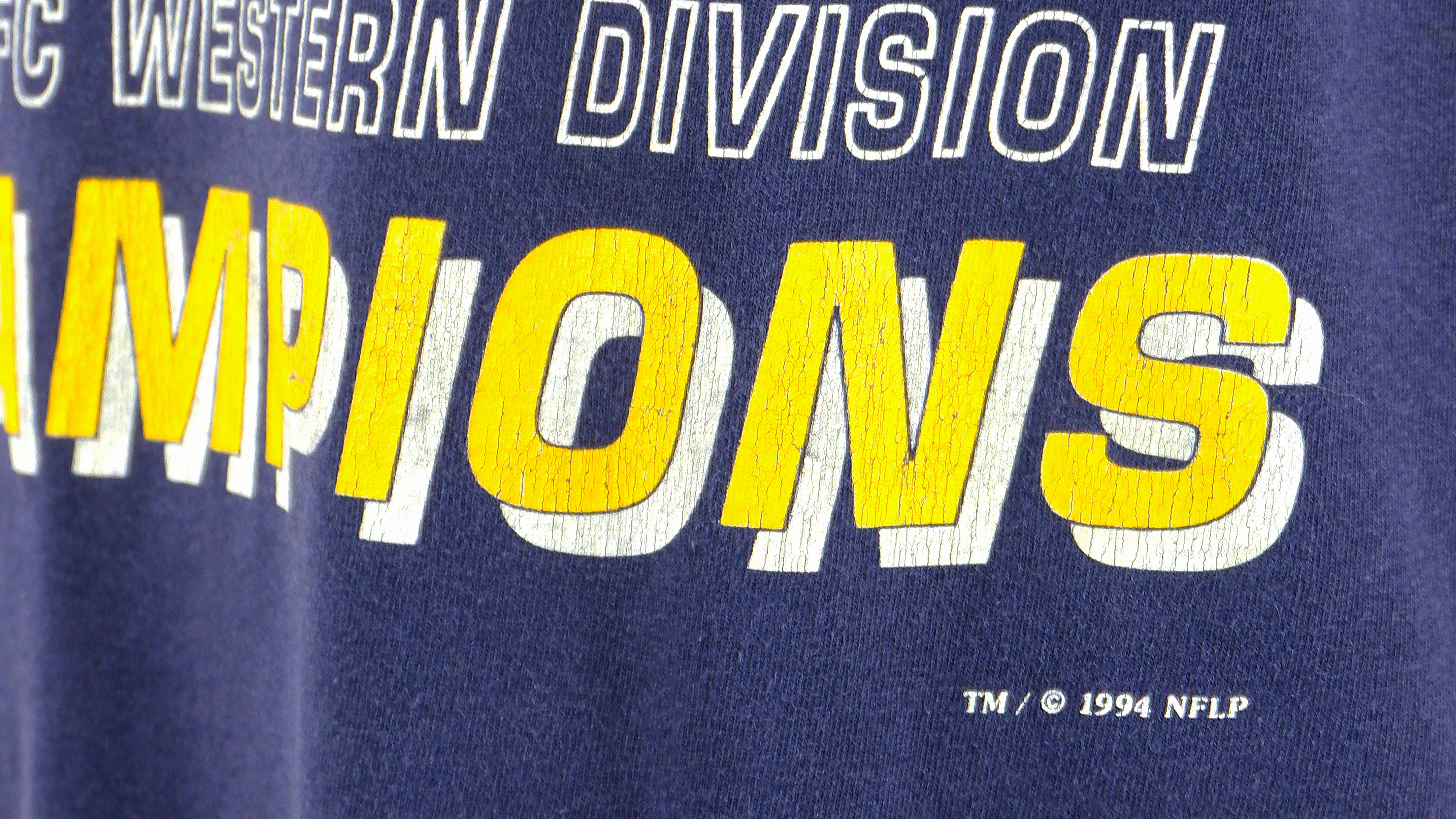 Vintage 1992 San Diego Chargers West Division Champs T-shirt