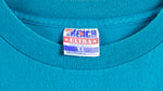 NFL (Trench) - Miami Dolphins Spell-Out T-Shirt 1990s X-Large Vintage Retro Football