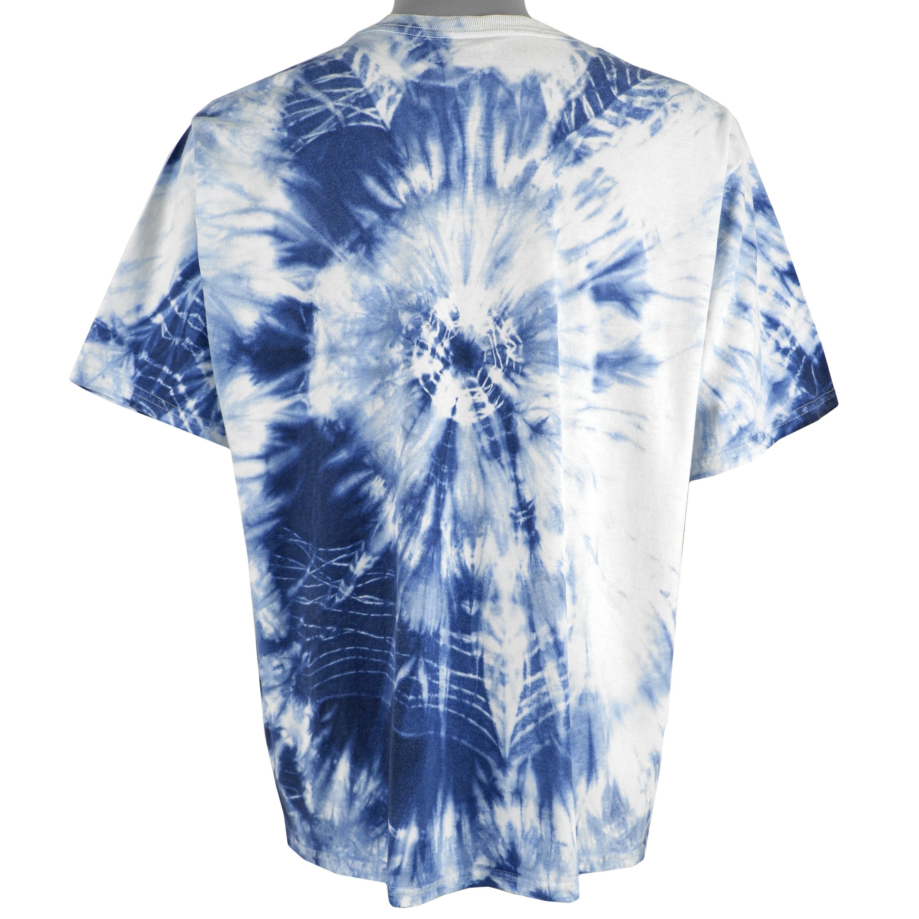 Ladies Large Denver Broncos Super Bowl 50 Tie Dye T-shirt 