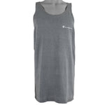 Champion - Grey Tank Top 1990s X-Large