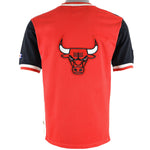 Champion - Chicago Bulls Official Shooting Shirt of the NBA Spell-Out Jersey 1990s Medium