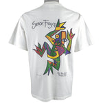 Vintage (Softee) - Senor Frogs Old San Juan, Puerto Rico Deadstock T-Shirt 1990s Large