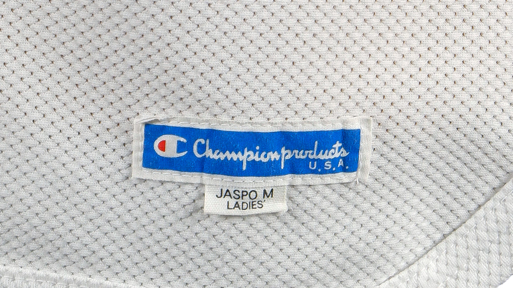 Champion - White Made in Japan Jersey 1990s Medium Vintage Retro
