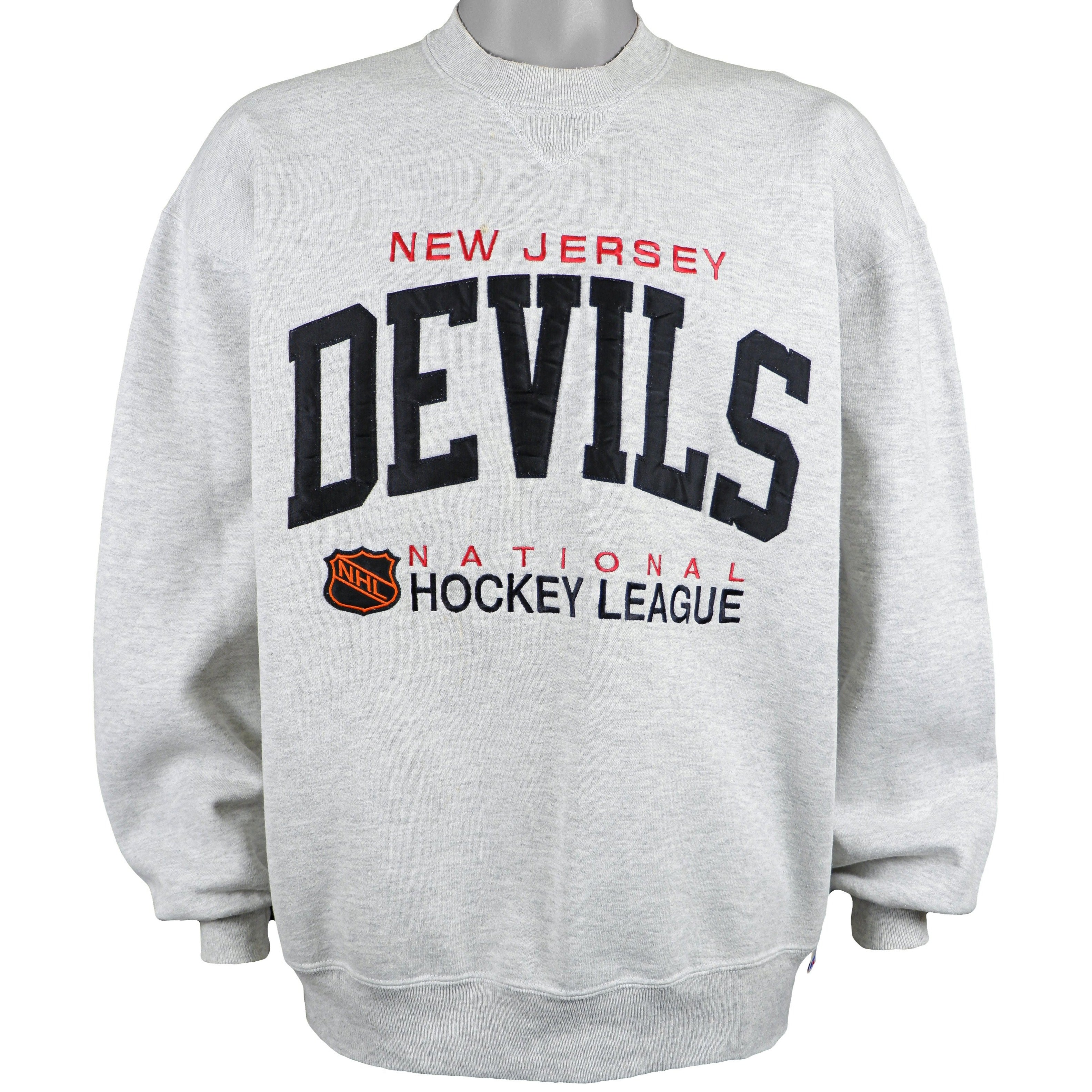 New Jersey Devils Ice Hockey Vintage Graphic Sweatshirt