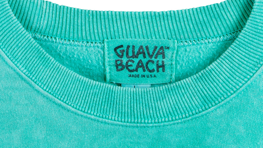 Vintage (Guava Beach) - Green Isle of Capri Casino Sweatshirt 1990s Large Vintage Retro