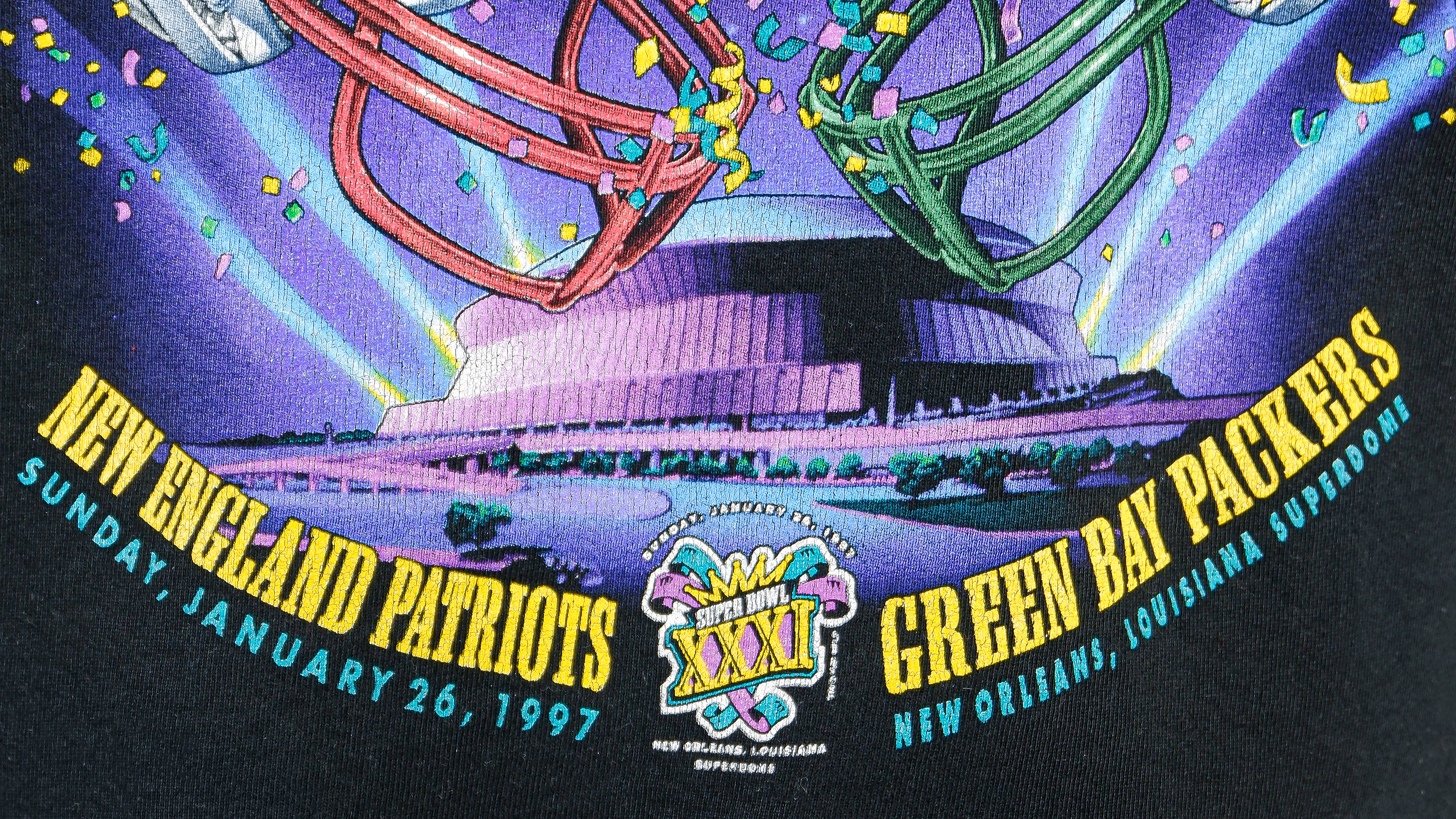 Green Bay Packers 1997 NFL Super Bowl XXXI Champions Sweatshirt (M