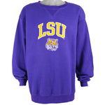 NCAA (Genuine Stuff) - LSU Tigers Deadstock Sweatshirt 1990s Large Vintage Retro College