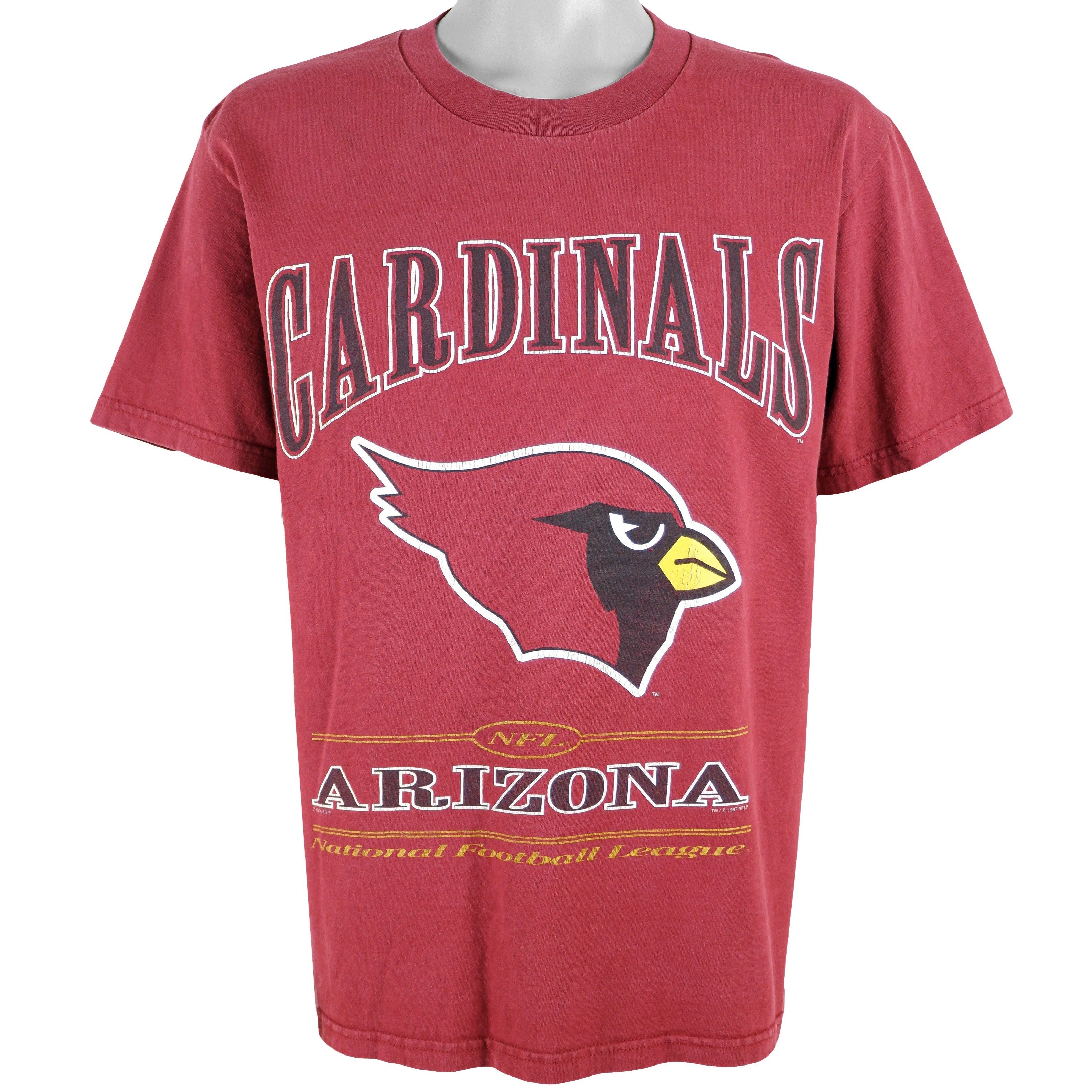 Vintage Embroidered Arizona Cardinals T-Shirt (1990s)