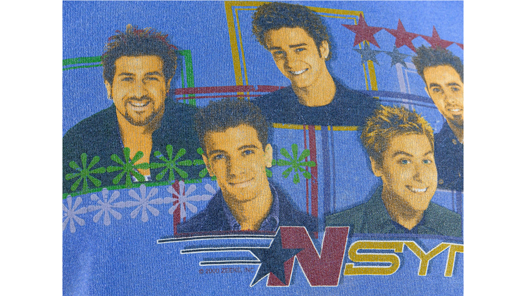 Vintage (Winterland) - NSYNC Spell-Out T-Shirt 2000 Medium