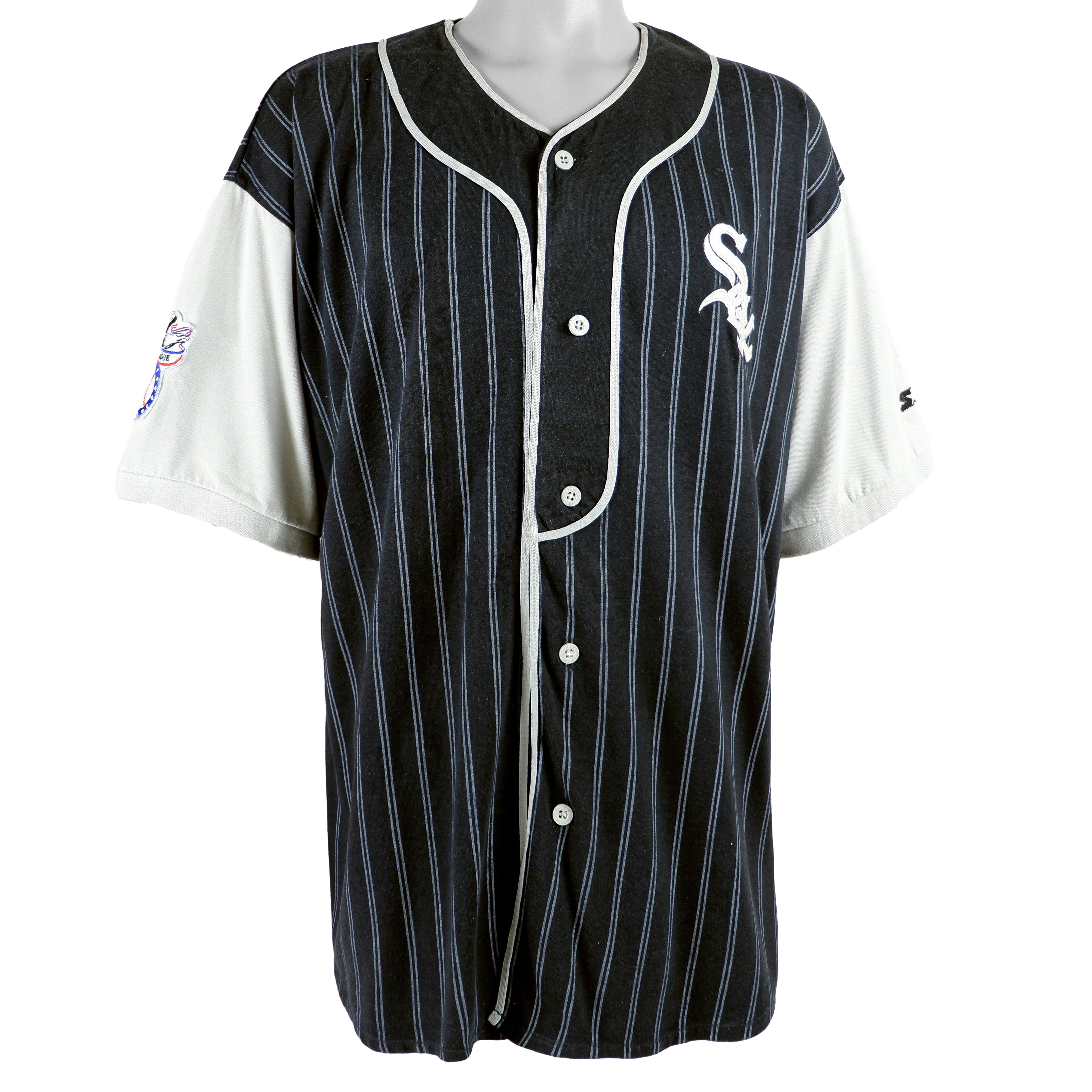 Chicago White Sox Baseball Jersey Mens XL #20 MLB Sleeveless Striped Sports