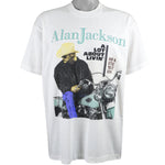 Vintage - Alan Jackson A Lot About Linvin And A Little Bout Love T-Shirt 1992 X-Large