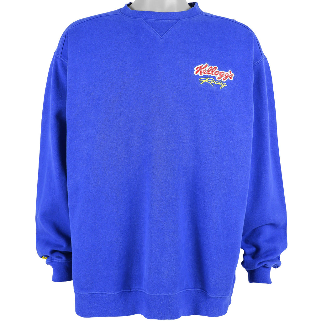 NASCAR (Chase) - Kendrick Motorsports Crew Neck Sweatshirt 1990s Large Vintage Retro