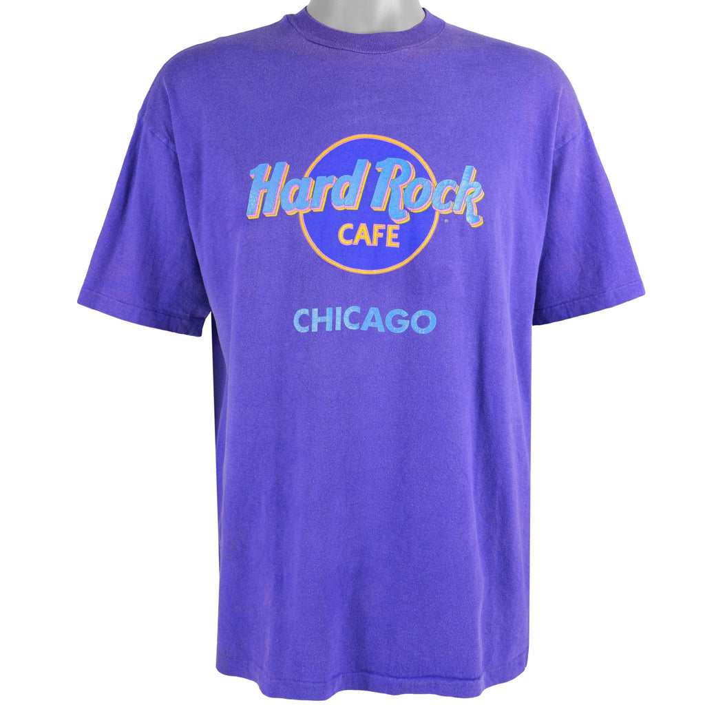 Vintage (Hanes) - Hard Rock Cafe - Chicago T-Shirt 1990s X-Large Vintage Retro