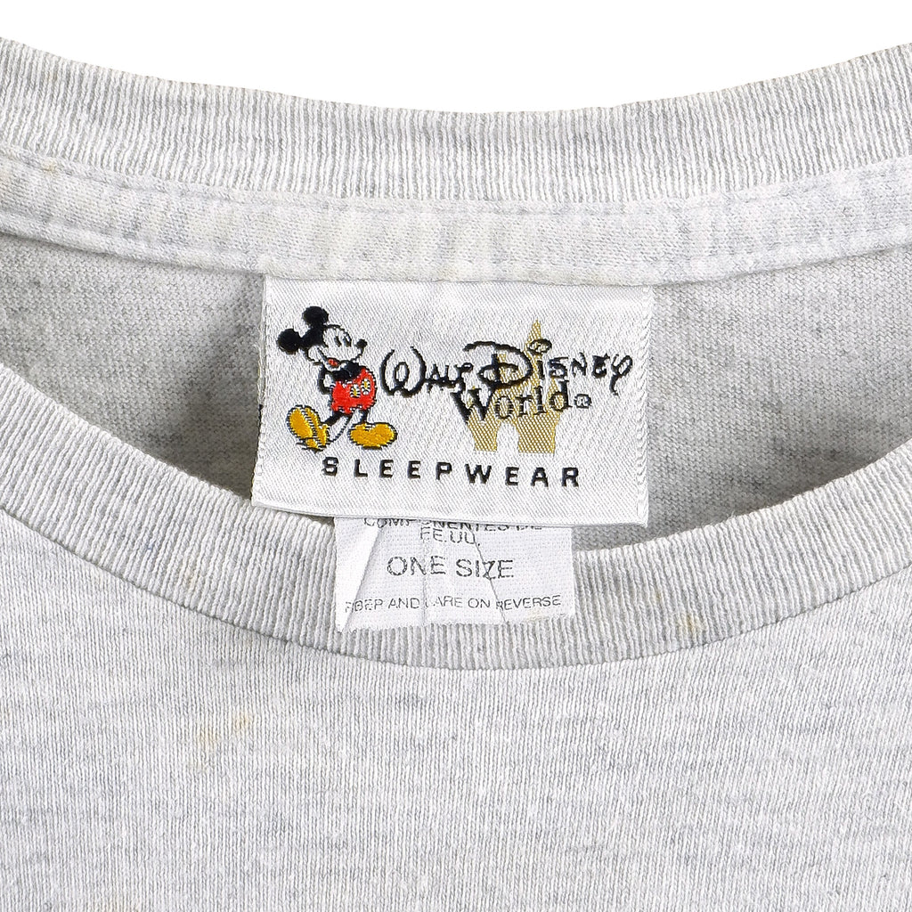 Disney - Sleepy, Snow White & the Seven Dwarfs T-Shirt 1990s X-Large Vintage Retro