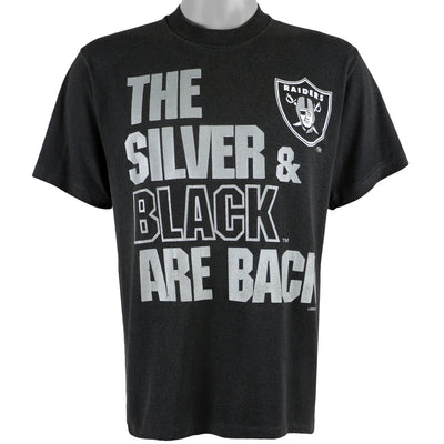 The Raiders Real Men Wear Black Large T Shirt