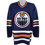 NHL (CCM) - Edmonton Oilers Hockey Jersey 1990s Large