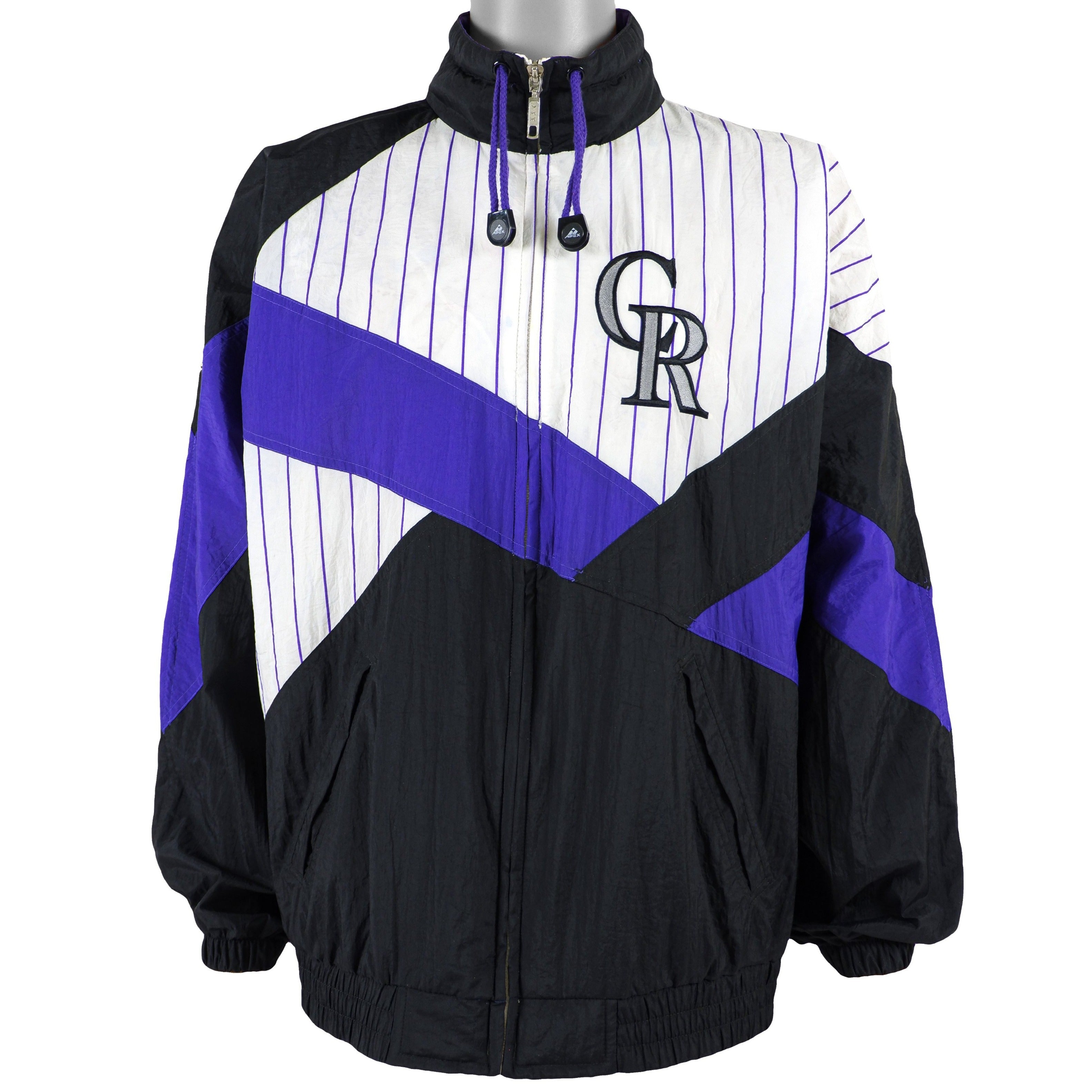 Vintage Colorado Rockies MLB Windbreaker Jacket
