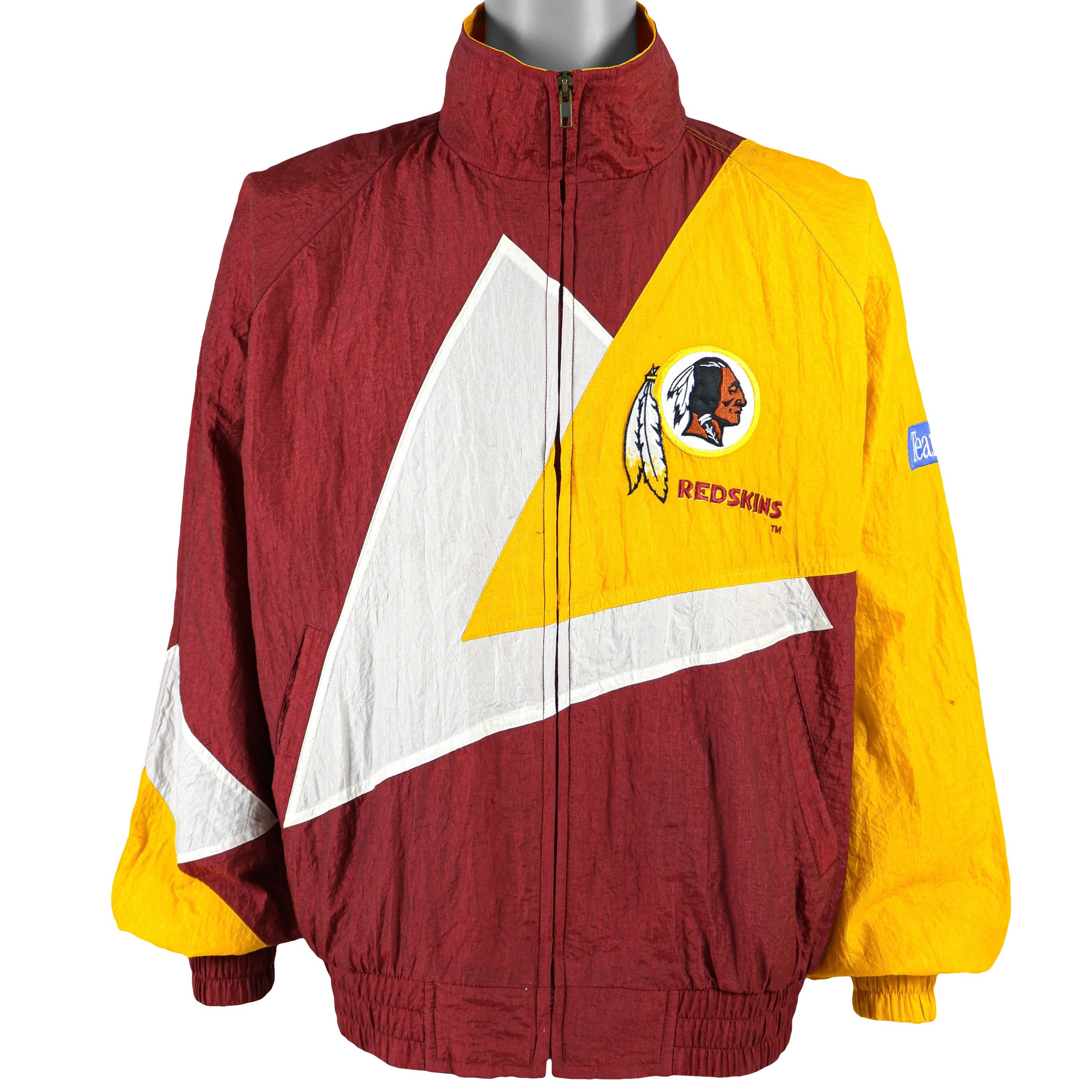 VINTAGE NFL WASHINGTON REDSKINS SATIN STARTER PROLINE JACKET 90S