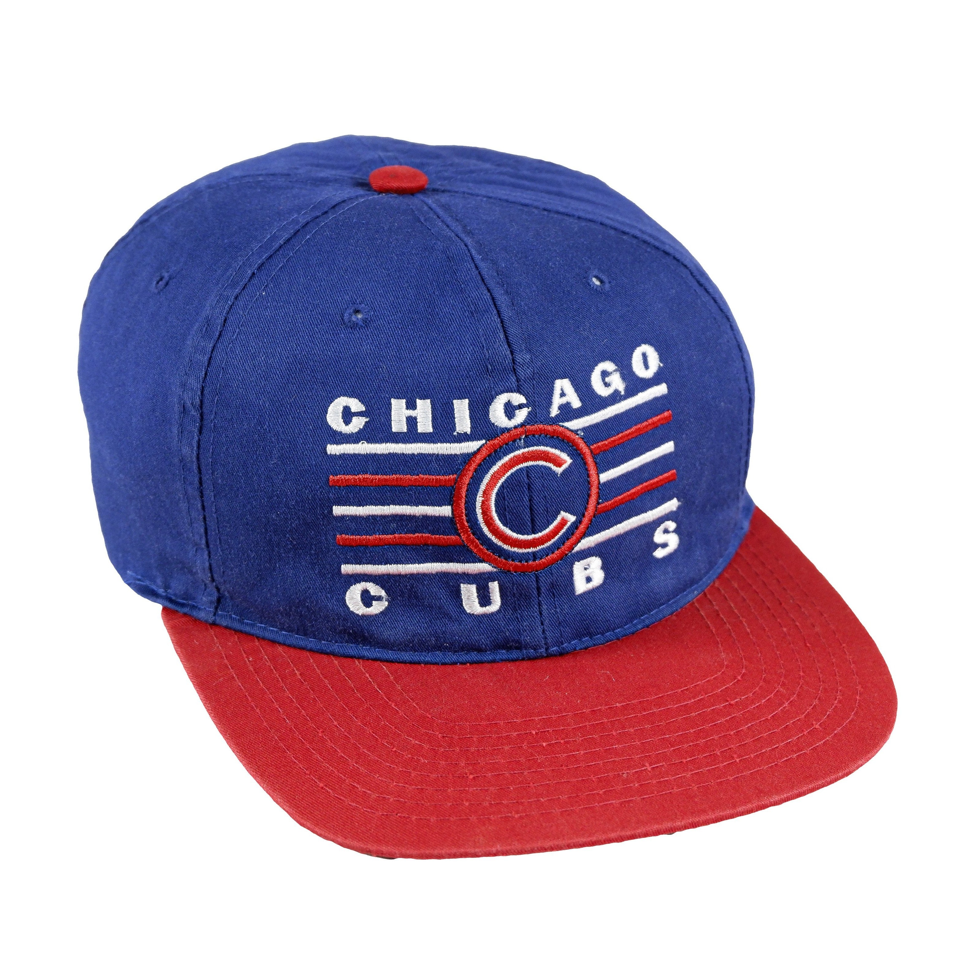 Vintage MLB (Annco) - Chicago Cubs Snapback Hat 1990s OSFA