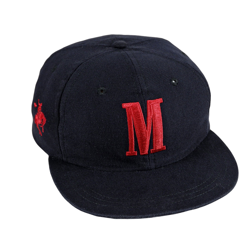 Marlboro - Black with Red Snapback Hat Adjustable Vintage Retro