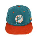 NFL - Miami Dolphins Embroidered Snapback Hat 1990s OSFA