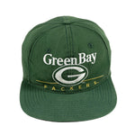 NFL (Eastport) - Green Bay Packers Snapback Hat 1990s Adjustable Vintage Retro Football