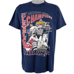 MLB - Cleveland Indians Top 4 Players Spell-Out T-Shirt 1997 Large