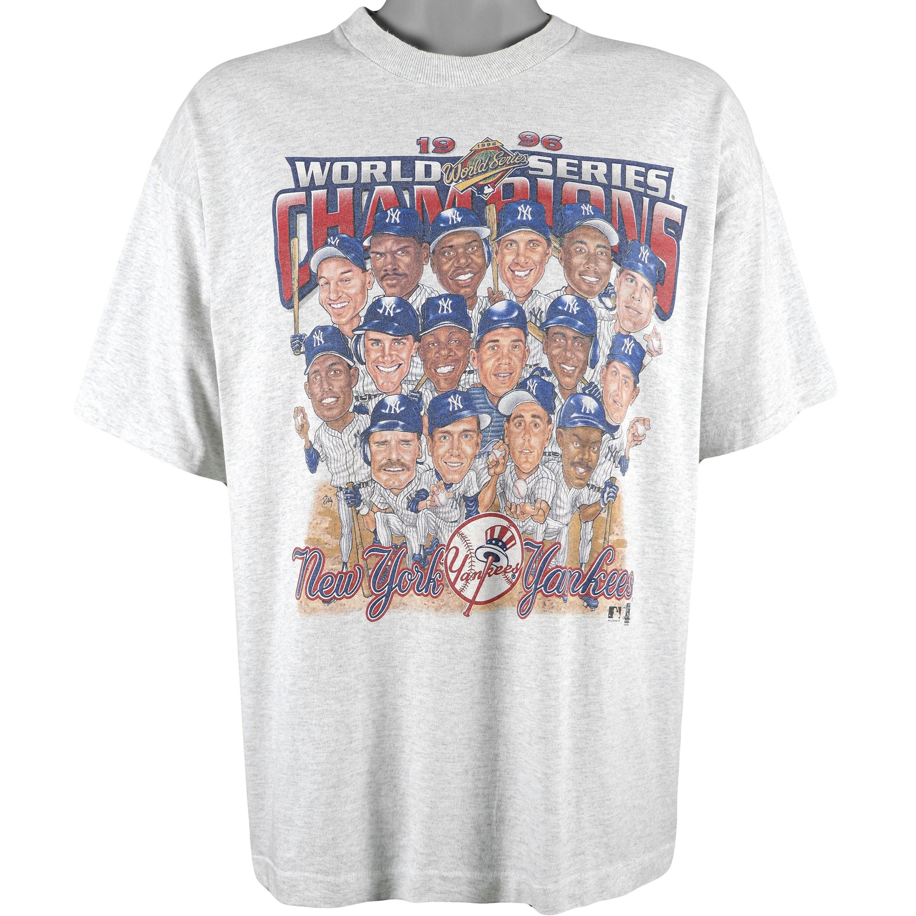90's Tino Martinez New York Yankees Pro Player MLB T Shirt Size