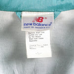 New Balance - Green with Pattern Windbreaker 1990s Large Vintage Retro