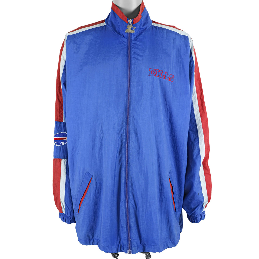 NFL (Pro Player) - Buffalo Bills Big Logo Jacket 1990s XX-Large Vintage Retro Football