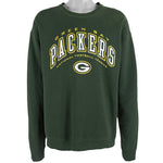 NFL (Pro Player) - Green Bay Packers Crew Neck Sweatshirt 1990s X-Large