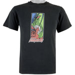 Vintage - Hook-Ups, Fiend Hunter Skateboard T-Shirt 1990s Small