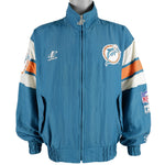 NFL (Logo Athletic) - Miami Dolphins Spell-Out Jacket 1990s Large