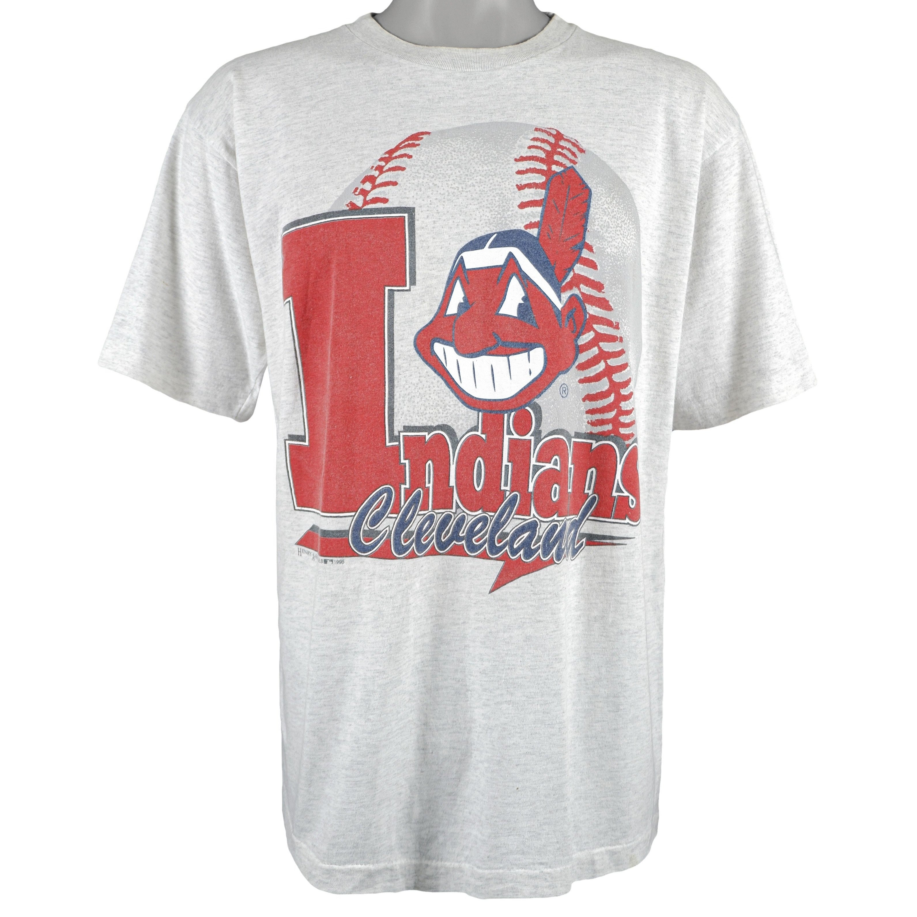 Vintage MLB (True Fan) - Cleveland Indians T-Shirt 1995 Large – Vintage  Club Clothing