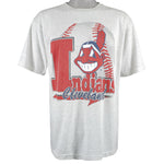 MLB (True Fan) - Cleveland Indians T-Shirt 1995 Large